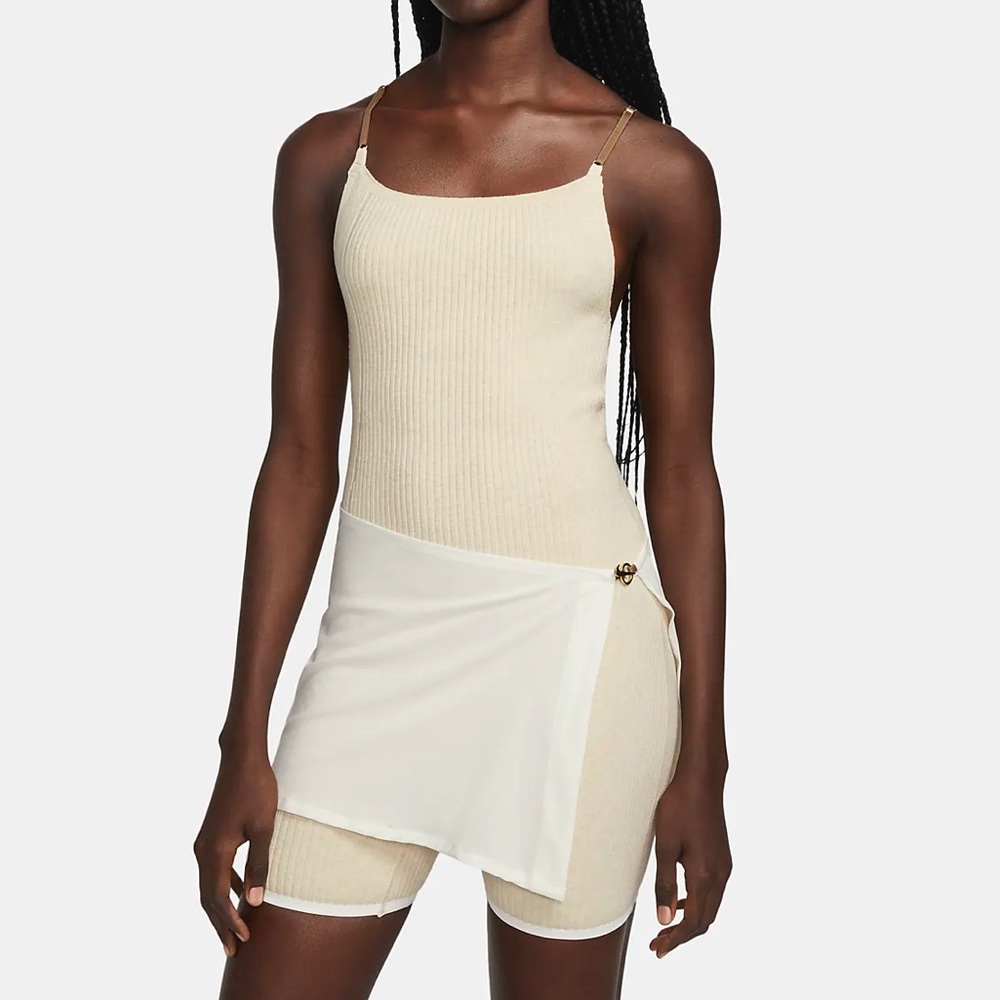 Nike x Jacquemus - Women's Bodysuit/Romper and Wrap Skirt